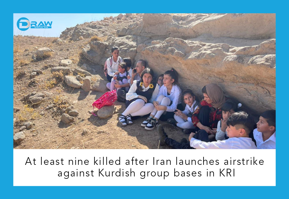 DrawMedia.net / At least nine killed after Iran launches airstrike against Kurdish group bases in KRI