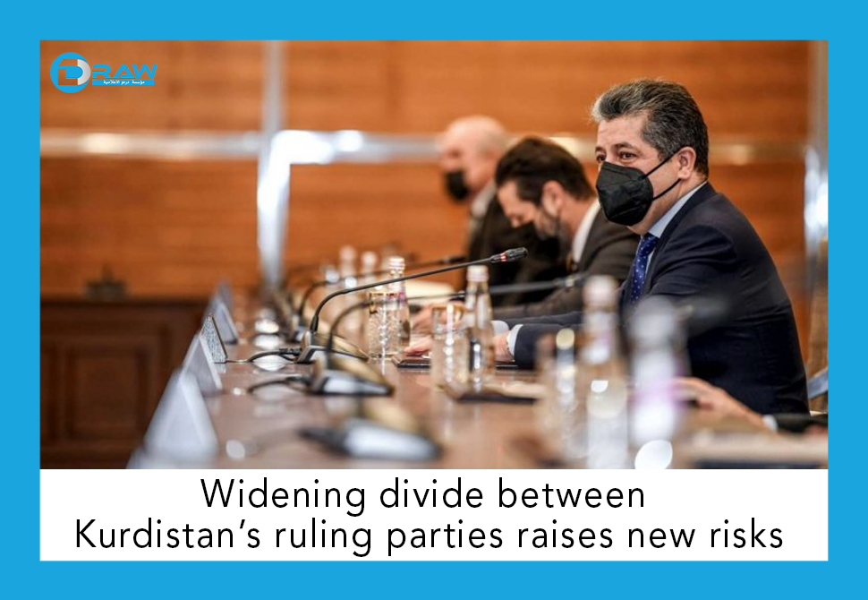DrawMedia.net / Widening divide between Kurdistan&rsquo;s ruling parties raises new risks