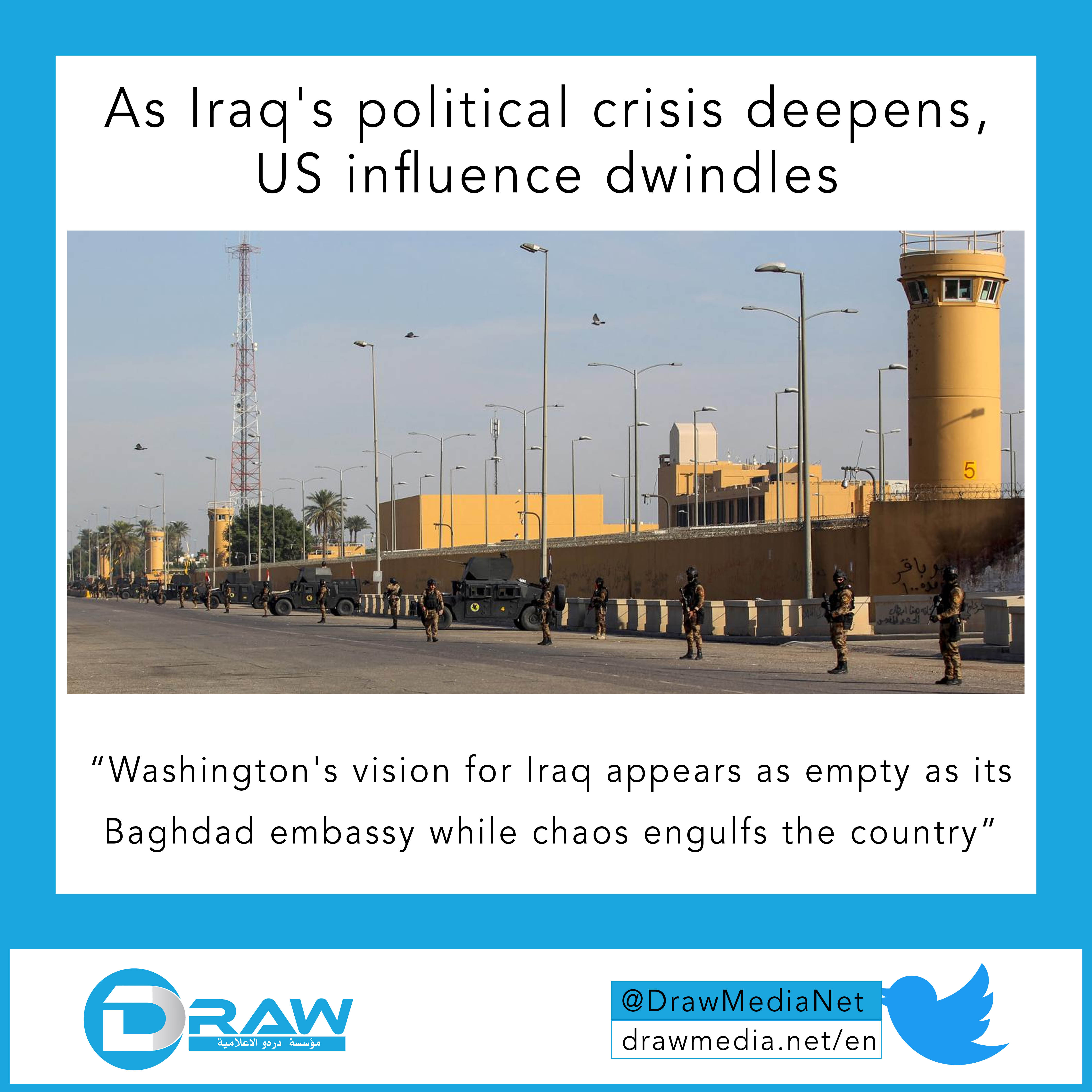 DrawMedia.net / As Iraq's political crisis deepens, US influence dwindles