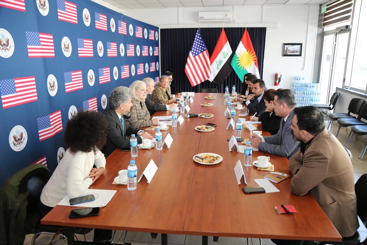 DrawMedia.net / U.S. Ambassador to Iraq: We encourage full implementation of the IKR press law and access to information law