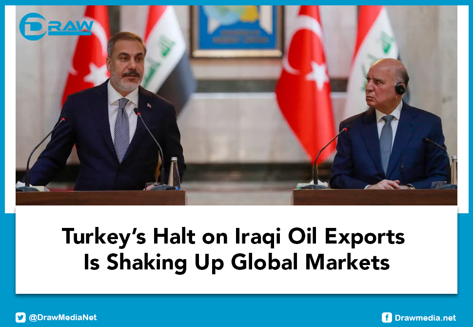 DrawMedia.net / Turkey&rsquo;s Halt on Iraqi Oil Exports Is Shaking Up Global Markets