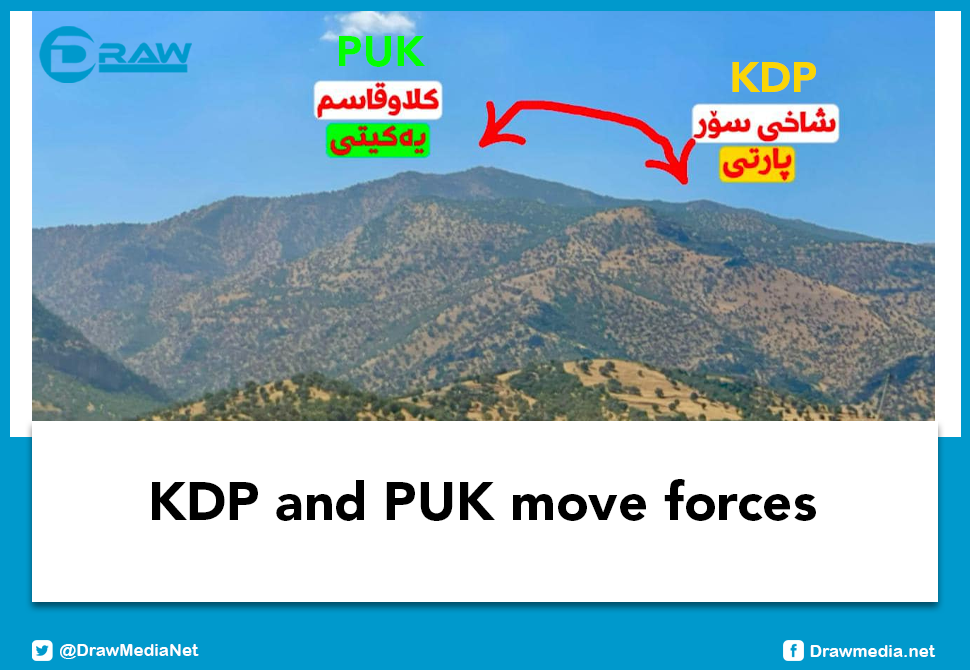 DrawMedia.net / KDP and PUK move forces in Klawqasim