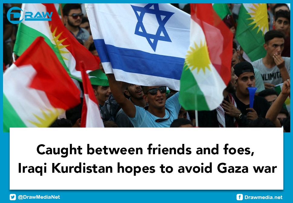 DrawMedia.net / Caught between friends and foes, Iraqi Kurdistan hopes to avoid Gaza war