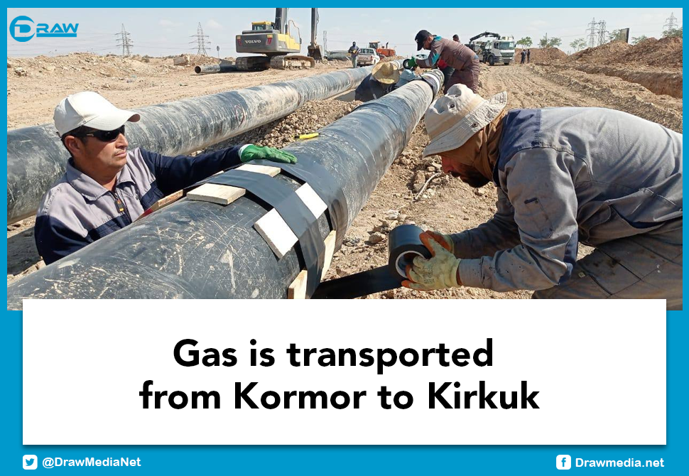 DrawMedia.net / Gas is transported from Kormor to Kirkuk