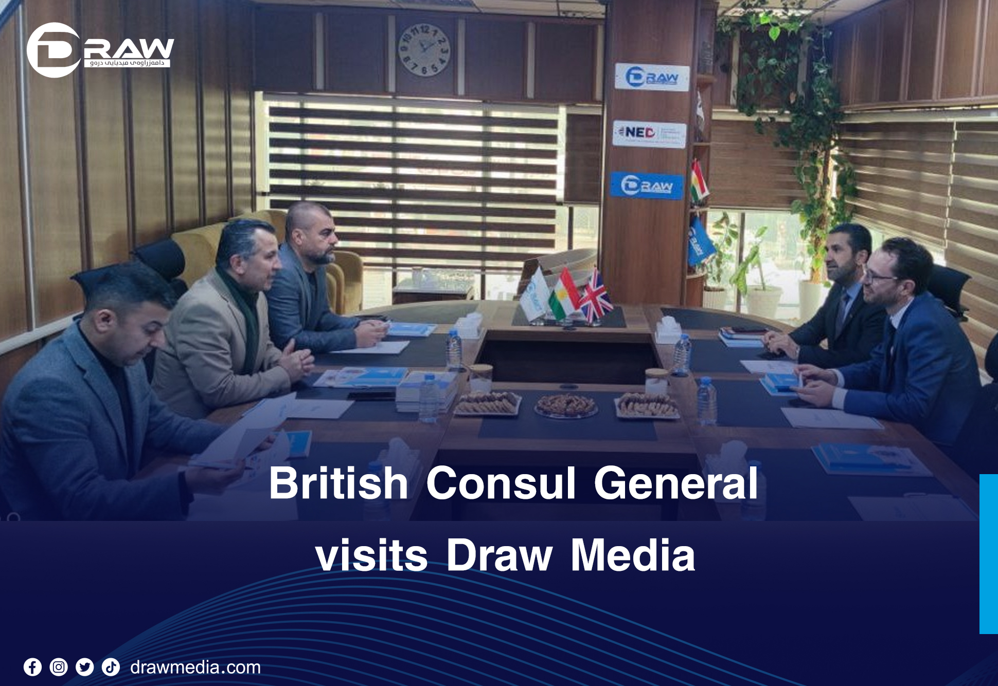 DrawMedia.net /  British Consul General visits Draw Media