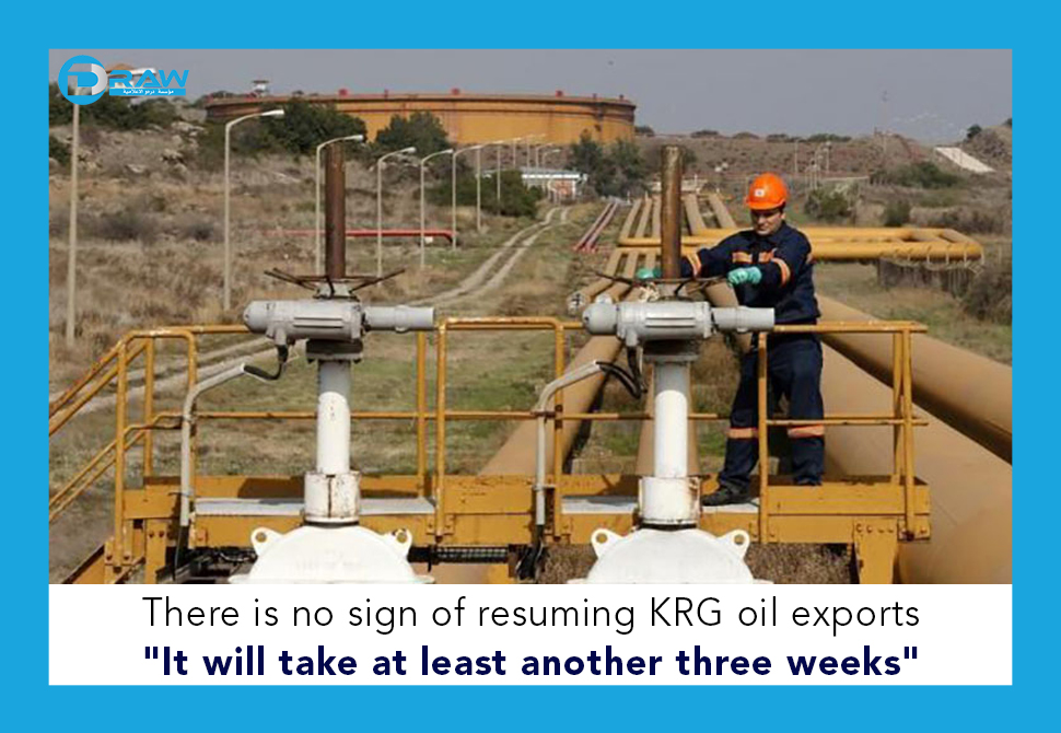 DrawMedia.net / There is no sign of resuming KRG oil exports 