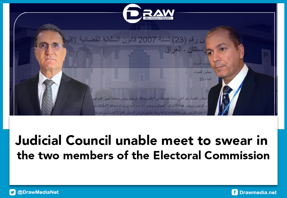 DrawMedia.net / Judicial Council unable meet to swear in the two members of the Electoral Commission
