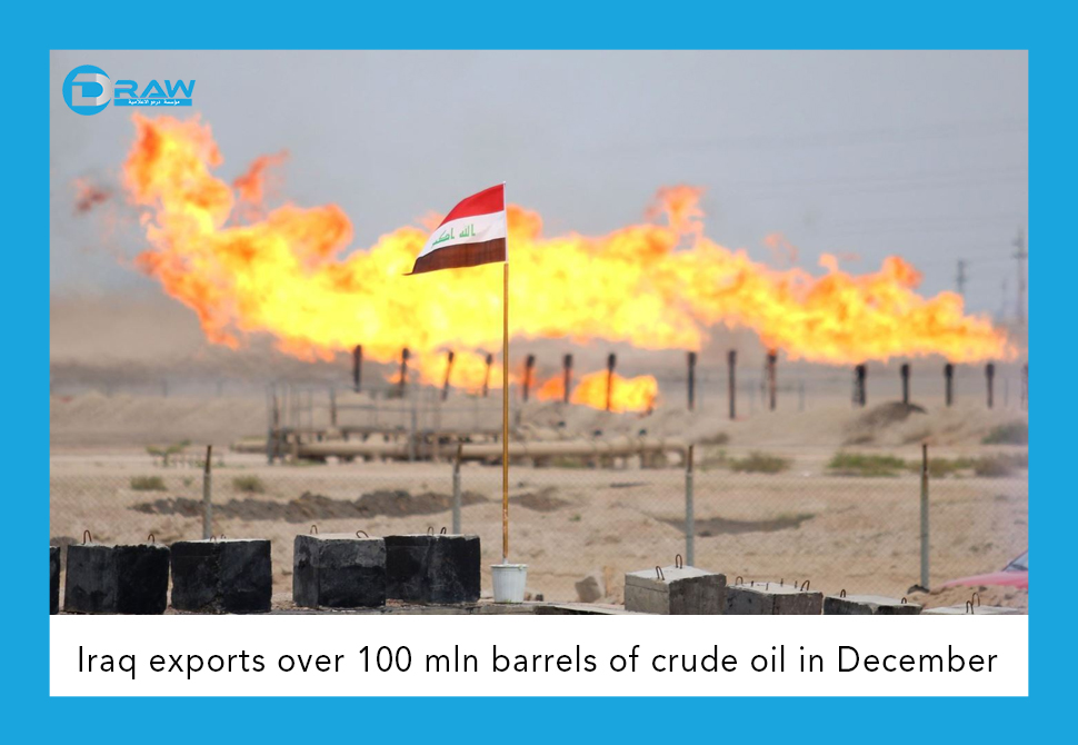 DrawMedia.net / Iraq exports over 100 mln barrels of crude oil in Dec