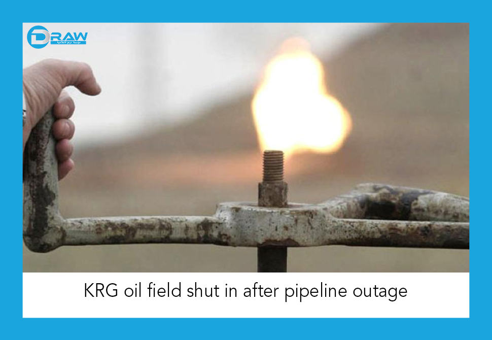 DrawMedia.net / KRG oil field shut in after pipeline outage