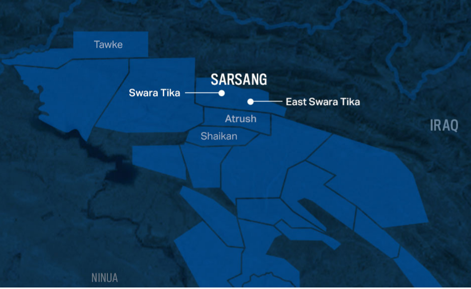 DrawMedia.net / (HKN) data; for the first quarter of 2024 in the Sarsang oil field