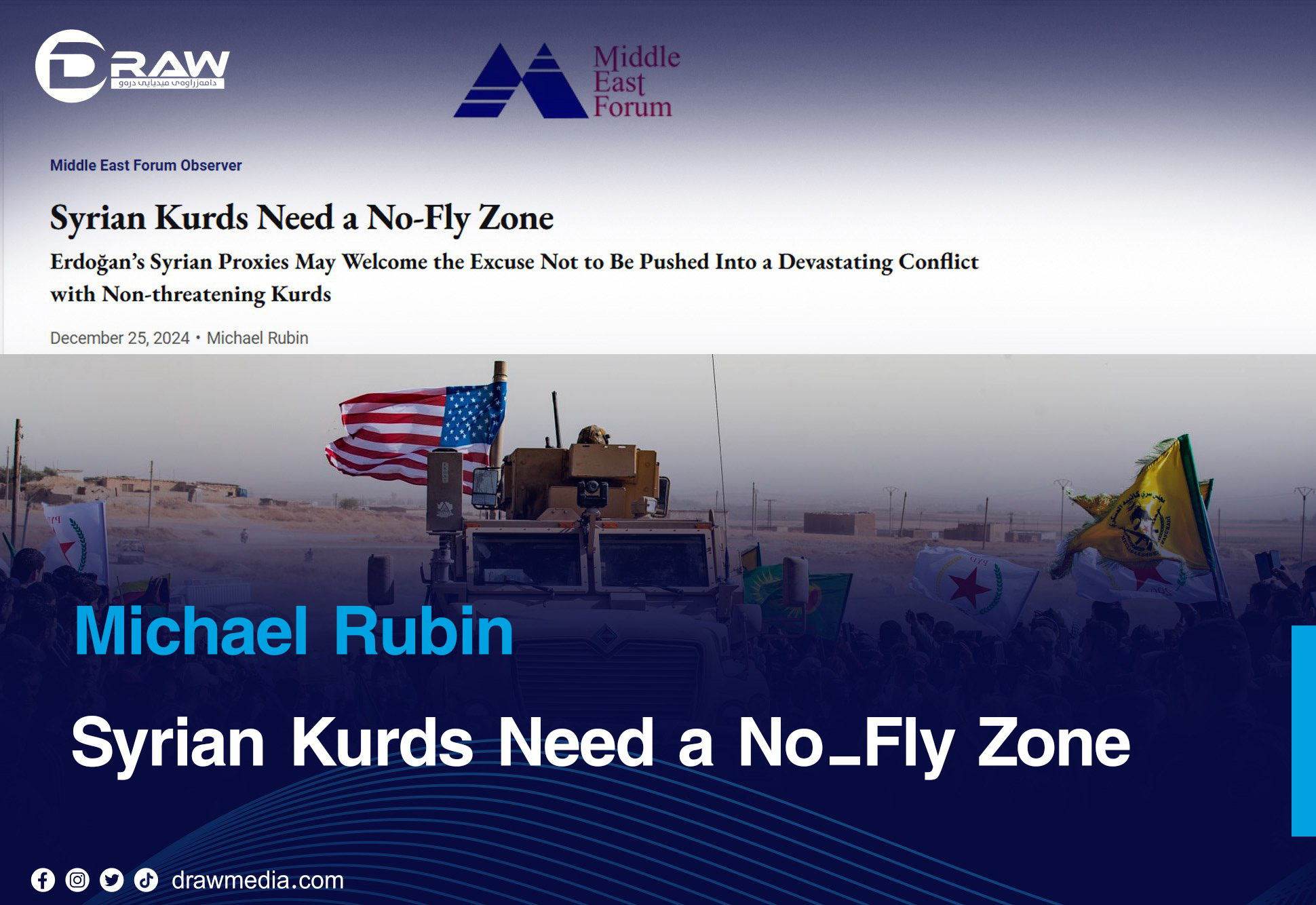 DrawMedia.net / Syrian Kurds Need a No-Fly Zone