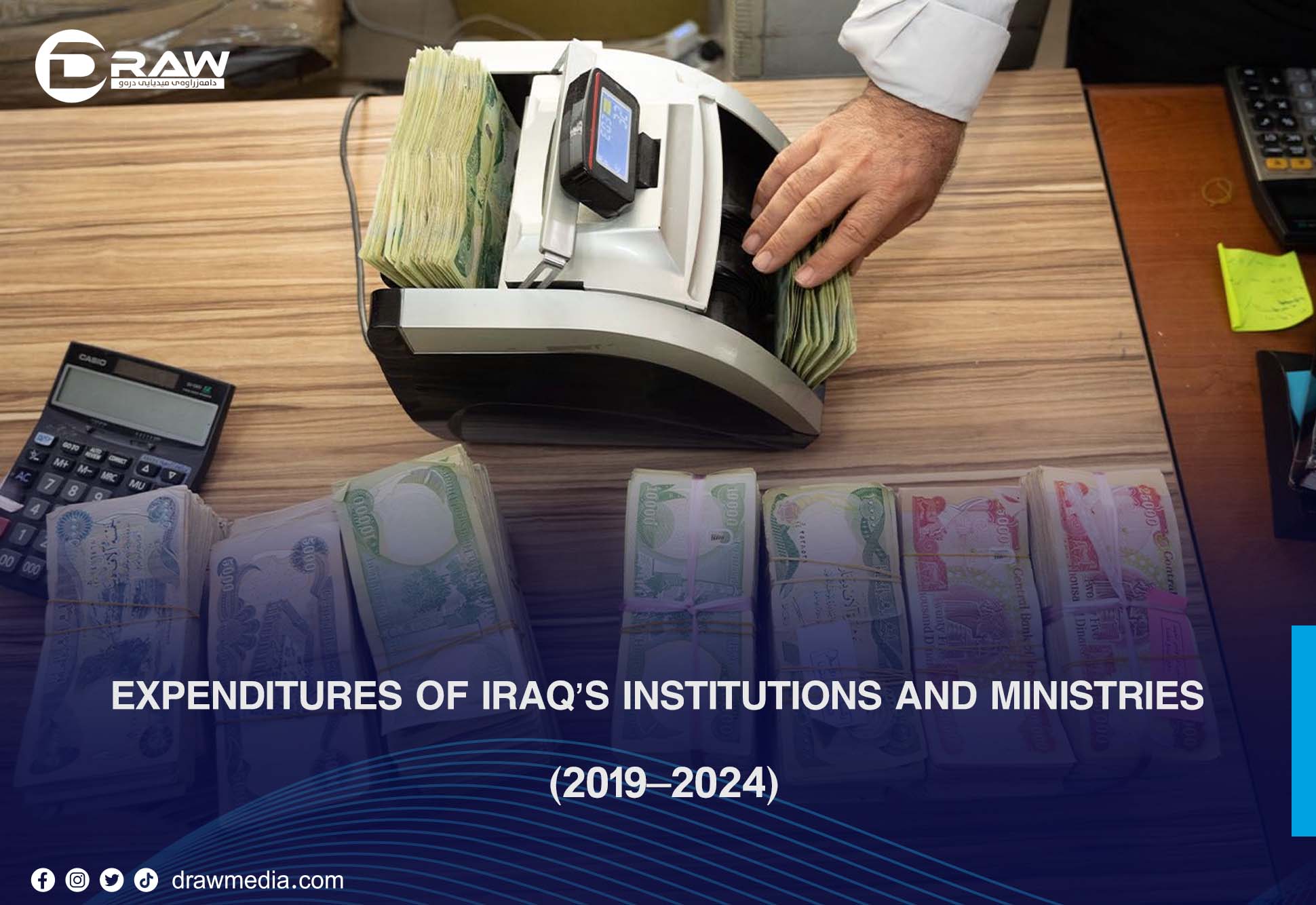 DrawMedia.net / Expenditures of Iraq’s Institutions and Ministries (2019–2024)