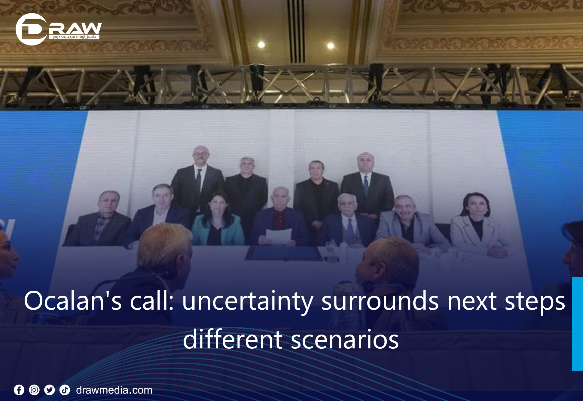 DrawMedia.net / Ocalan's call: uncertainty surrounds next steps, different scenarios