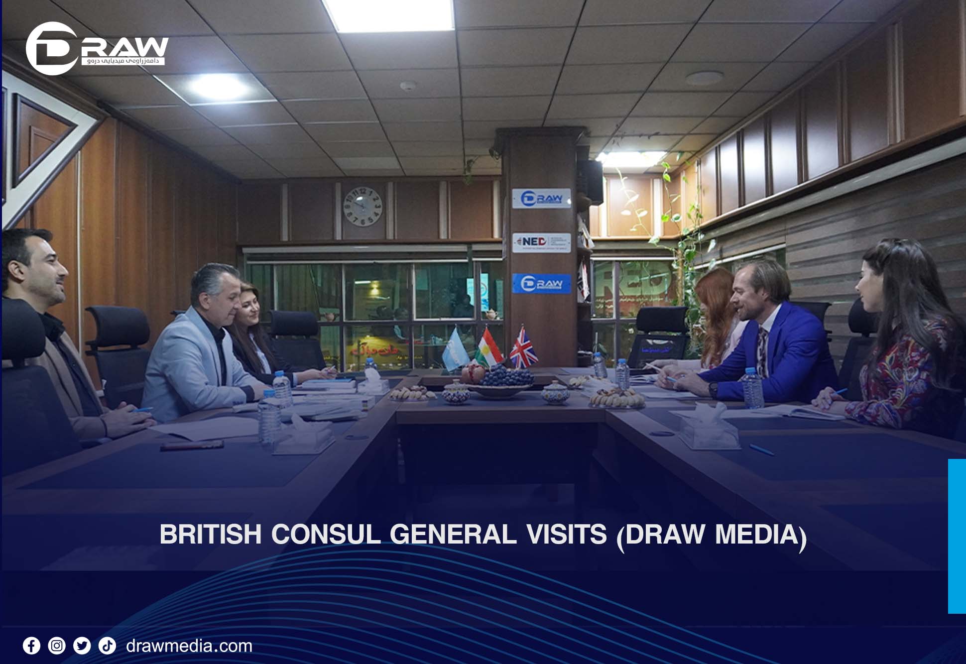 DrawMedia.net / British Consul General Visits (Draw Media)