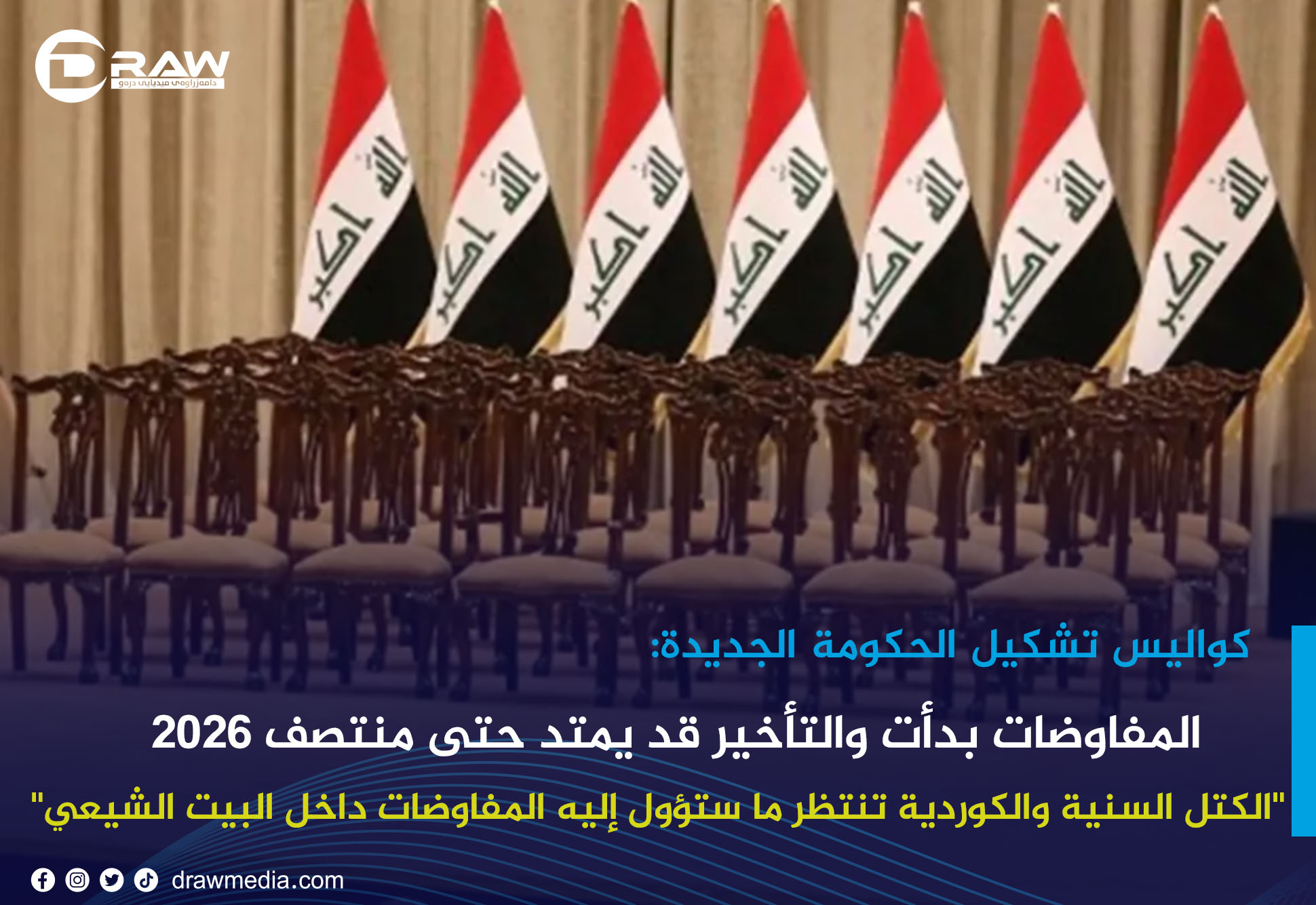 DrawMedia.net / كواليس تشكيل الحكومة الجديدة.. المفاوضات بدأت والتأخير قد يمتد حتى منتصف 2026