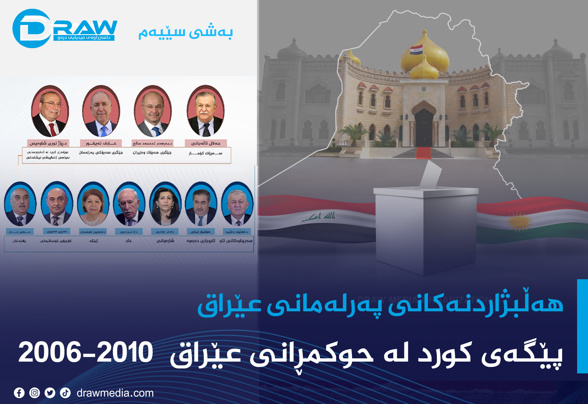 پێگەی کورد لە حوکمڕانی عێراق  2006-2010